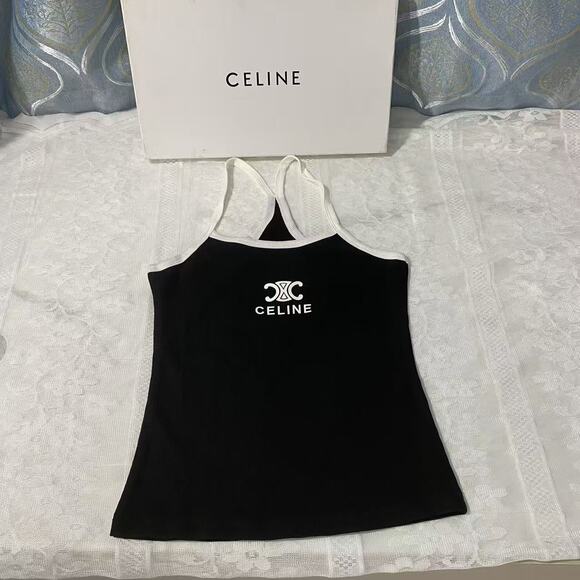 CELINE. Tops - Celine Women's Sports Vest